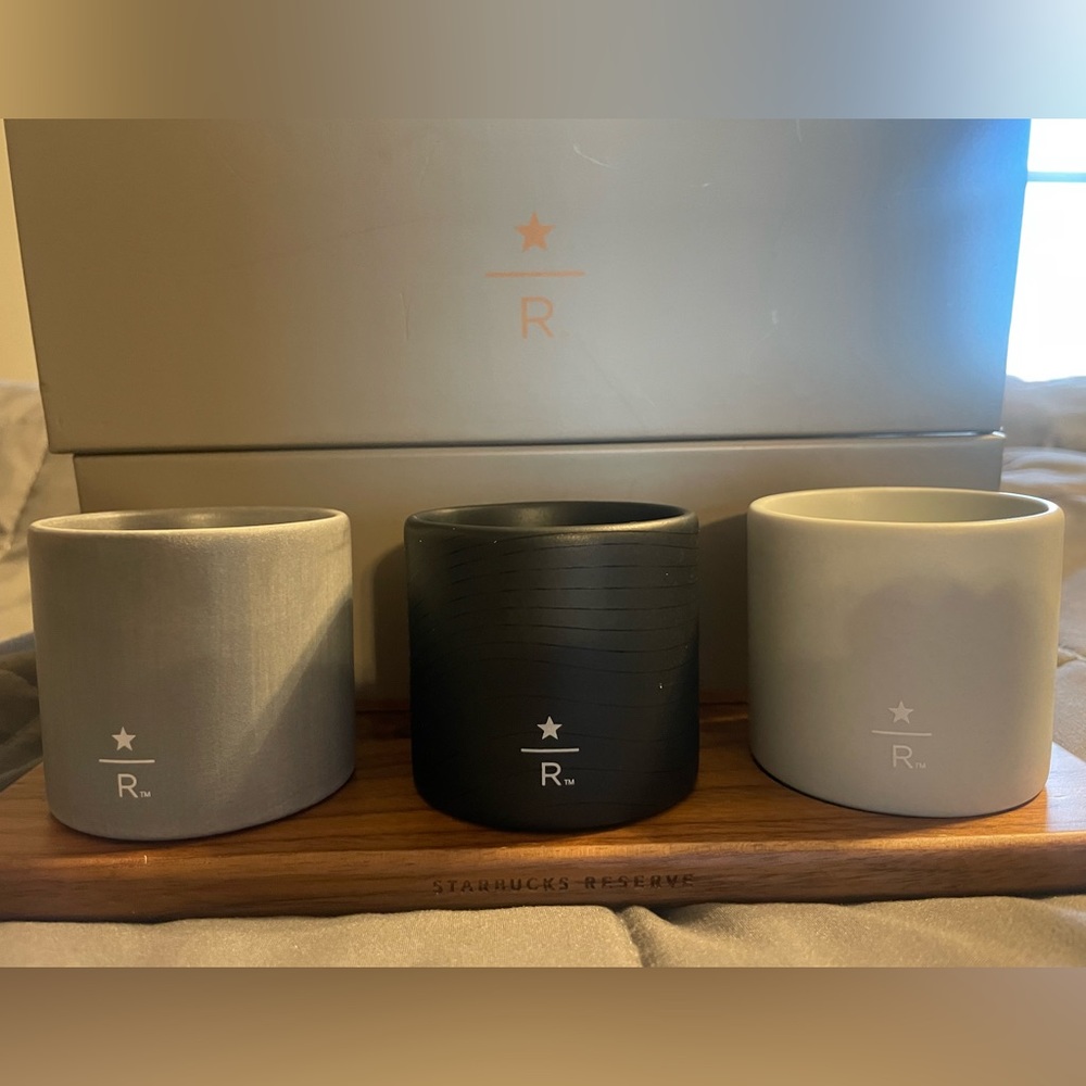 Starbucks Reserve CHICAGO Espresso cup set in gift box- collector item- NWT